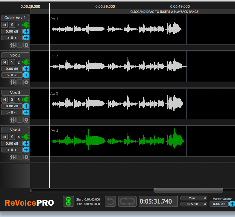 Multi Process Input Tracks